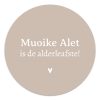Muurcirkel - De alderleafste - 20 cm