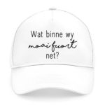 Pet 'Wat binne wy moai fuort net?' - Wit
