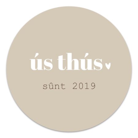 Muurcirkel - ús thús sûnt - 20 cm