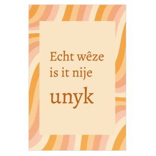 Interieur bord - Echt wêze - 40 x 60 cm