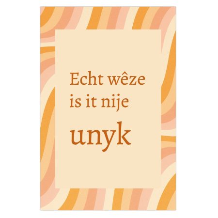 Interieur bord - Echt wêze - 40 x 60 cm
