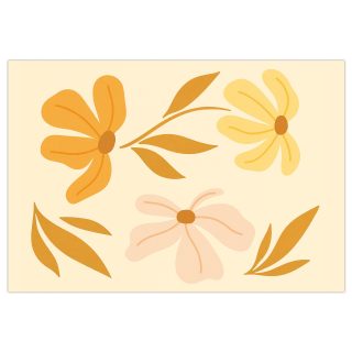 Deurmat Bloemen