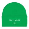Muts 'Wat is it kâld net' - Groen