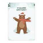 Kerstkaart In waarme krystgroet - A6