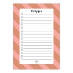 Fries Notitieblok 'Notysjes' - Gestreept- A5