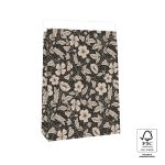 Blokbodemzakken - Poppy Bloemen - 5 stuks - 27 x 15 x 34 cm