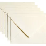 Enveloppen - Ivoor gegomd - 6 stuks (114x162mm)