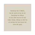 Bordje Genietsje fan it libben - Forex