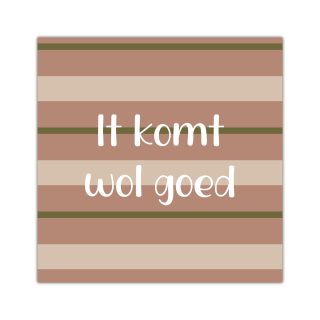 Bordje It komt wol goed - Forex