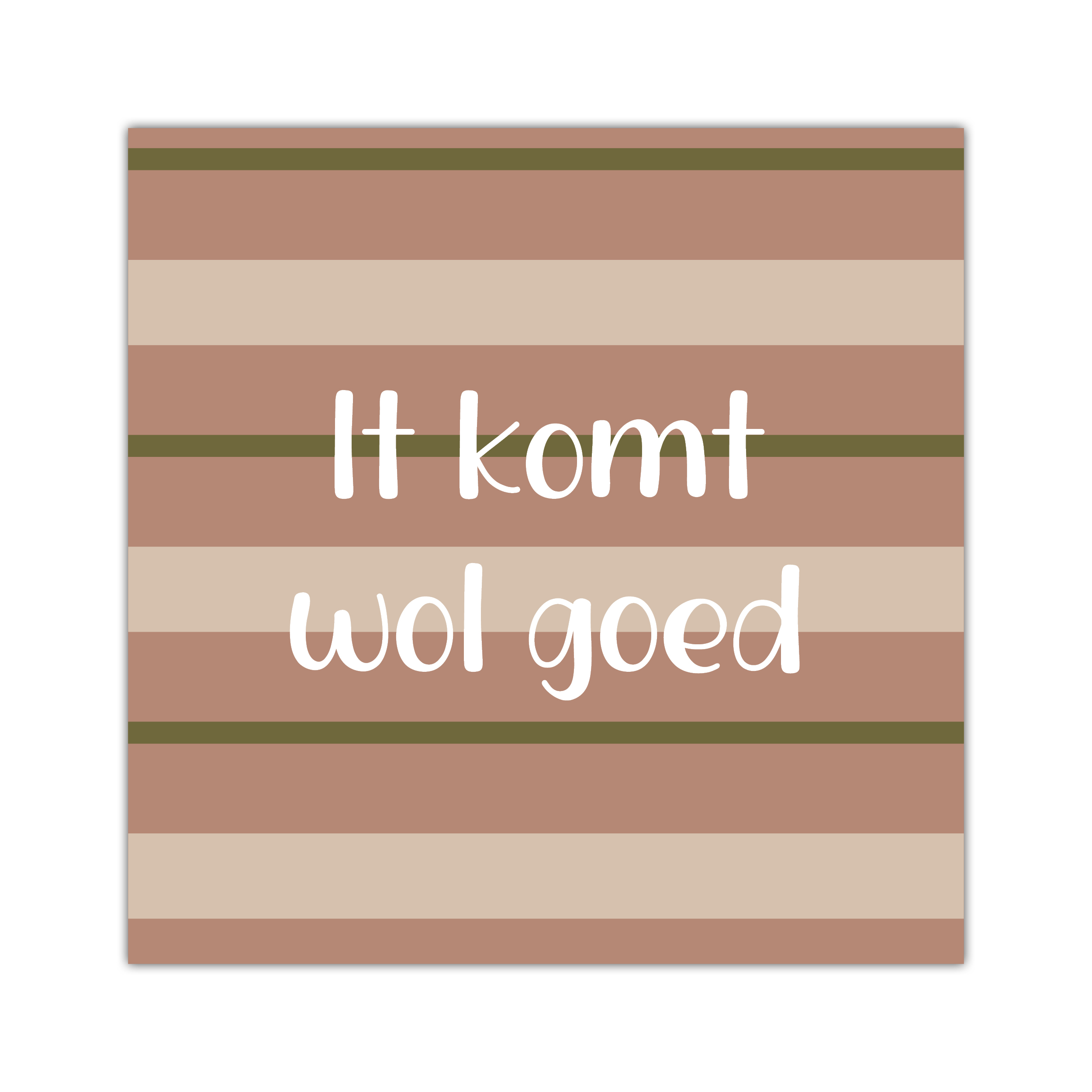 Bordje It komt wol goed - Forex