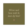 Bordje Witst wol hoe mâl ik mei dy bin? - Forex