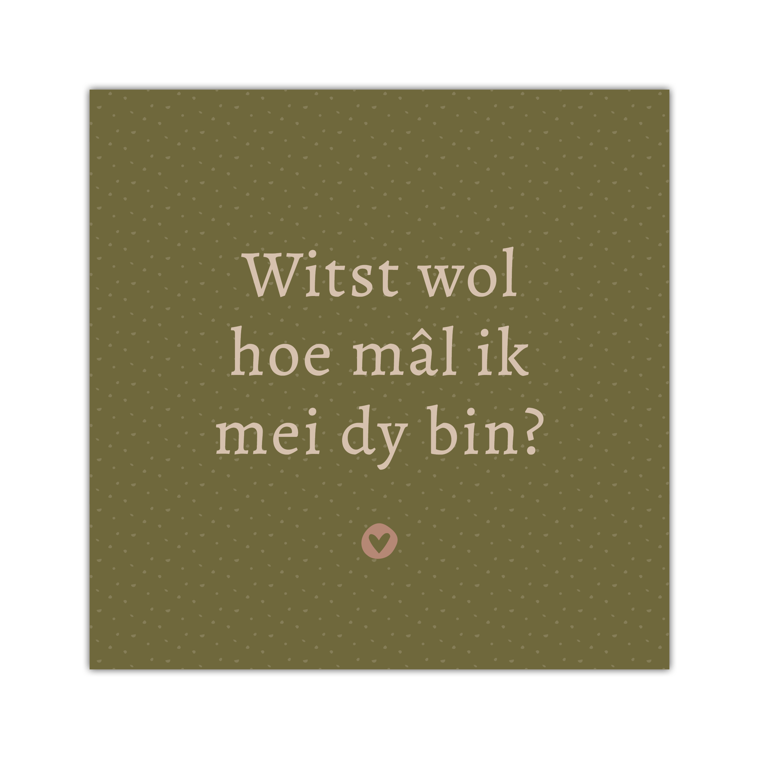 Bordje Witst wol hoe mâl ik mei dy bin? - Forex