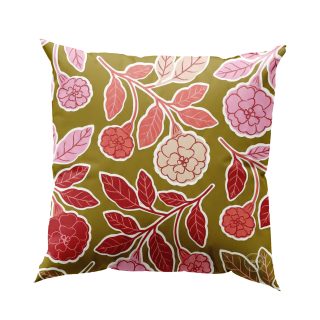 Alternative view of Buitenkussen 'Blommen' - 40x40 cm