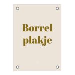 Friese Tuinposter - Borrelplakje