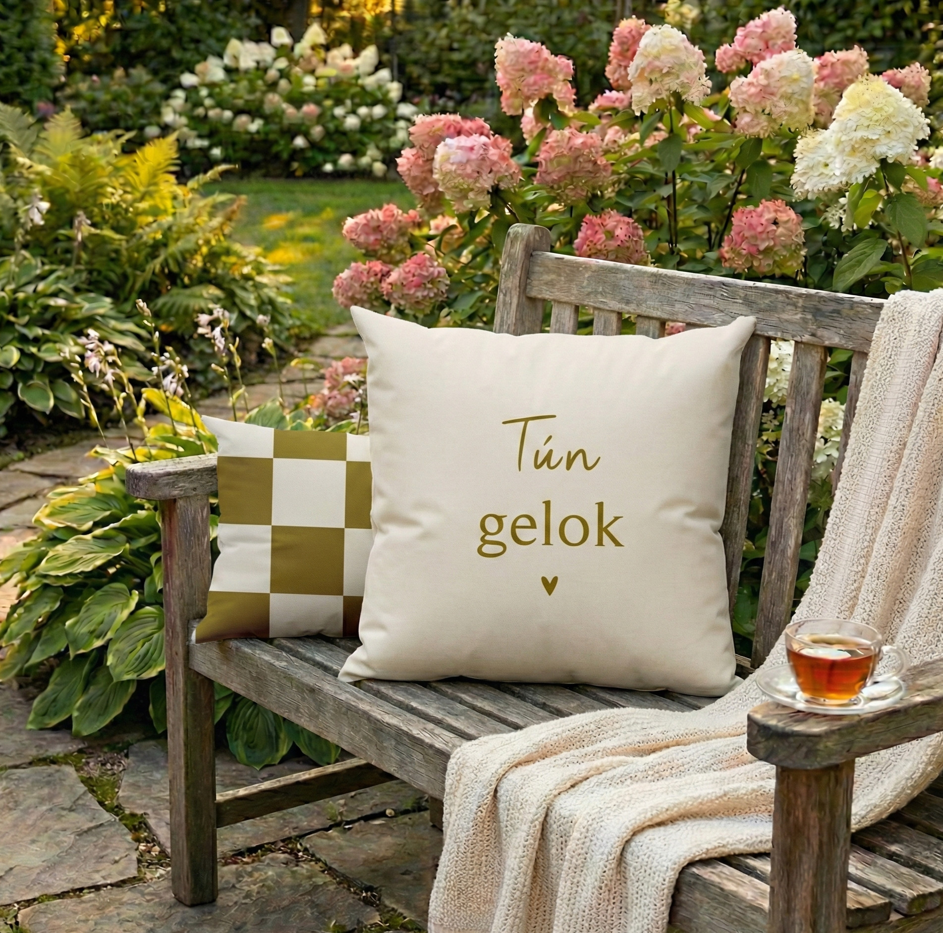 Buitenkussen 'Rút' - 60x40 cm - Afbeelding 2