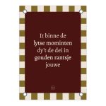 Friese Tuinposter - In gouden rantsje
