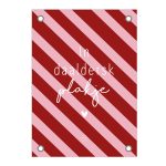 Friese Tuinposter - In daaldersk plakje Gestreept