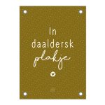 Friese Tuinposter - In daaldersk plakje Groen