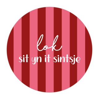 Buiten Muurcirkel Lok sit yn it sintsje - 30 cm