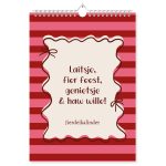 Friese Verjaardagskalender - Fleurig