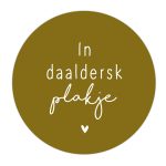 Buiten Muurcirkel In daaldersk plakje - 30 cm