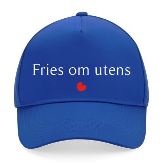 Pet 'Fries om utens' - Kobalt Blauw