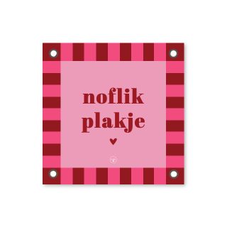 Friese Mini Tuinposter - Noflik plakje
